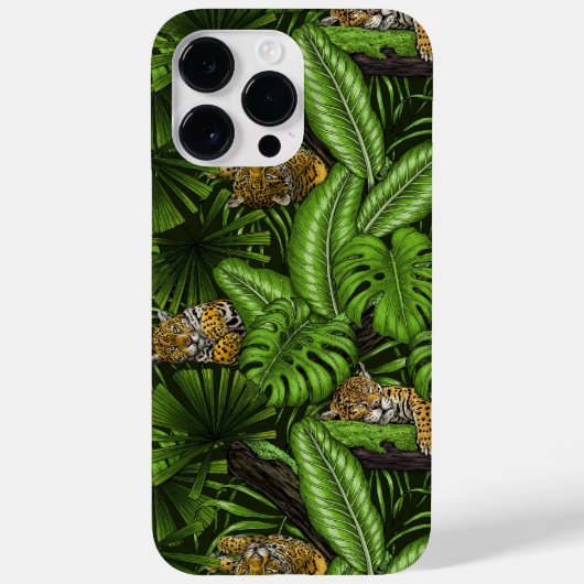 Oerwoud katten Case-Mate iPhone case (Achterkant)
