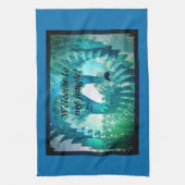 Oerwoud keukenhanddoek (Verticaal)