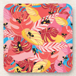 Oerwoud Kikkers Drankjes Onderzetter