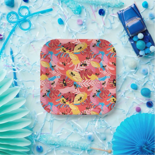 Oerwoud Kikkers Papieren Bordje (Feest)