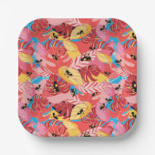 Oerwoud Kikkers Papieren Bordje (Voorkant)