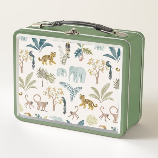 Oerwoud kinder lunchbox (Voorkant)