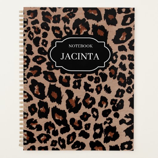 OERWOUD LEOPARD PRINT 12 maanden Planner (Voorkant)