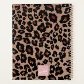 OERWOUD LEOPARD PRINT 12 maanden Planner (Achterkant)