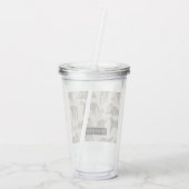 Oerwoud Leopard Wild Animal Pattern Acryl Drinkbeker (Achterkant)