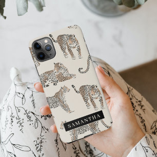 Oerwoud Leopard Wild Animal Pattern iPhone 11Pro Max Hoesje