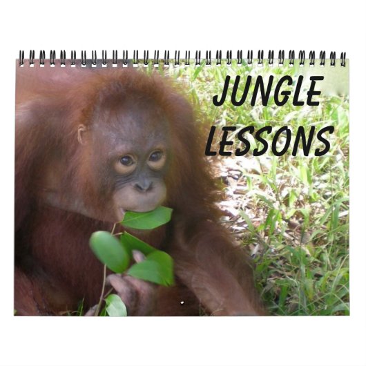 Oerwoud Lessen Kalender (Hoes)