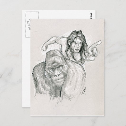 Oerwoud Lord Briefkaart (Voorkant / Achterkant)