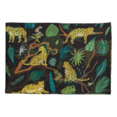 Oerwoud Luipaarden:  Wildlife Illustraties Kussensloop (Achterkant)