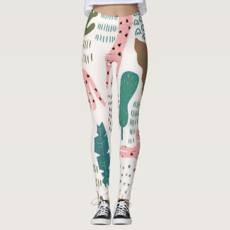 Oerwoud, luipaardprint, . leggings