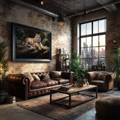 Oerwoud Monarch: tijgerportret Poster