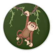 Oerwoud monkey Dresser Drawer Knop (Voorkant)