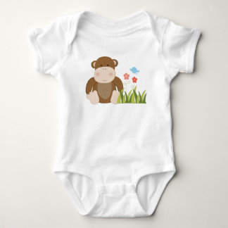 Oerwoud Monkey Toddler en Baby Romper