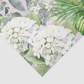 Oerwoud Olifant & Hydrangeas & Vlinders Tissuepapier (Detail)