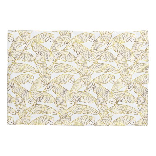 Oerwoud palmglansvezel kussensloop (Achterkant)