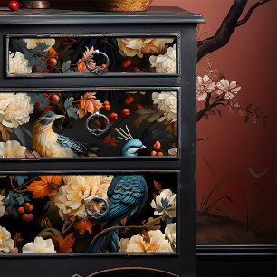 Oerwoud papegaaien Elegant  Victoriaans Boho Tissuepapier