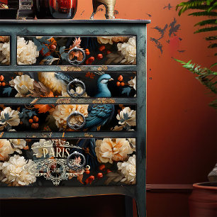 Oerwoud papegaaien  Elegant Victoriaans Boho Tissuepapier