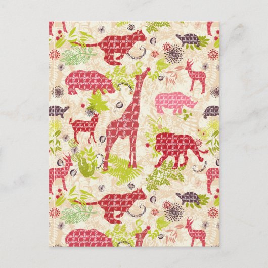 Oerwoud paradijs briefkaart (Voorkant)