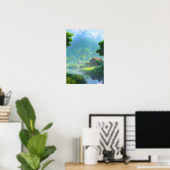 Oerwoud Refuge Poster (Thuiskantoor)