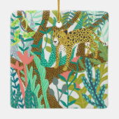 Oerwoud Roar - Cheetah Keramisch Ornament (Achterkant)