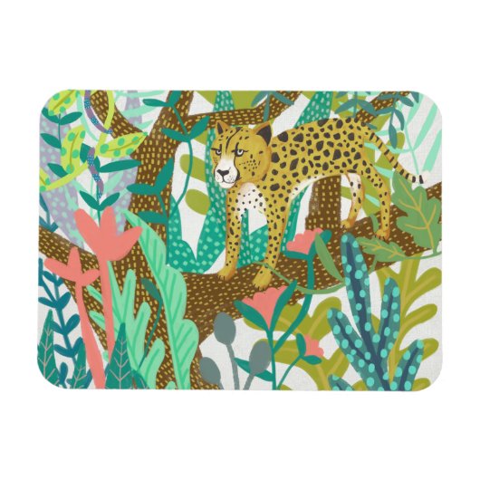 Oerwoud Roar - Cheetah Magneet (Horizontaal)