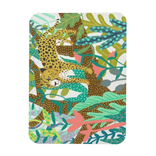 Oerwoud Roar - Cheetah Magneet (Verticaal)