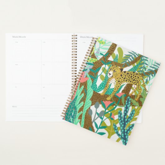 Oerwoud Roar - Cheetah Planner (Display)