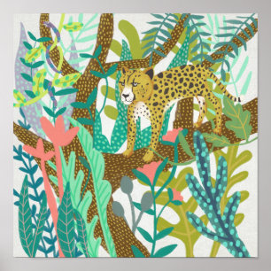 Oerwoud Roar - Cheetah Poster