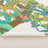 Oerwoud Roar - Cheetah Sherpa Deken (3/4)