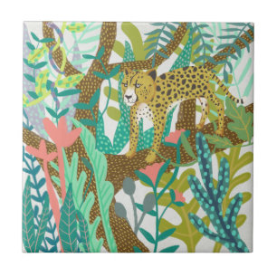 Oerwoud Roar - Cheetah Tegeltje