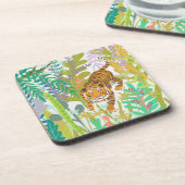 Oerwoud Roar - Tiger Bier Onderzetter (Linkerzijde)