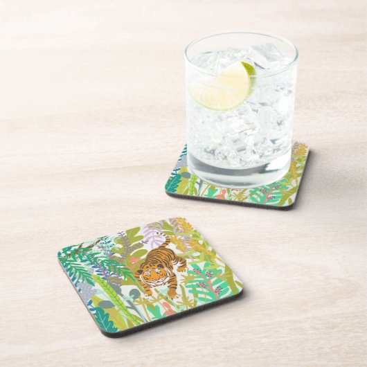 Oerwoud Roar - Tiger Bier Onderzetter (Rechterzijde)