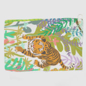 Oerwoud Roar - Tiger Golfhanddoek (Horizontaal)