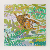 Oerwoud Roar - Tiger Legpuzzel (Verticaal)