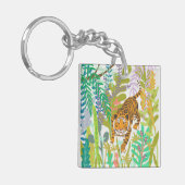 Oerwoud Roar - Tiger Sleutelhanger (Voorkant Links)