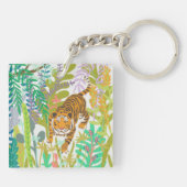 Oerwoud Roar - Tiger Sleutelhanger (Achterkant)