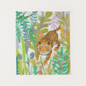 Oerwoud Roar - Tiger Wandkleed (Voorkant)