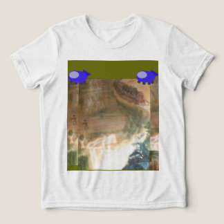 Oerwoud ruimteschip T-shirt