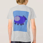 Oerwoud ruimteschip T-shirt (Achterkant)