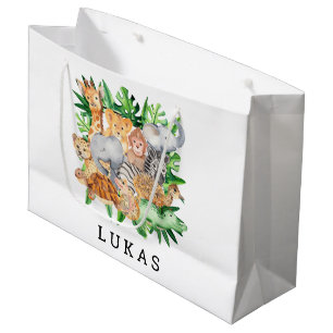 Oerwoud Safari 1st Birthday Party Groot Cadeauzakje