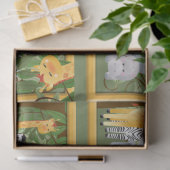 Oerwoud Safari Animals - Ontkoppeling Tissuepapier (Geschenk)