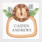 Oerwoud Safari Animals School Daycare Labels (Design 2)