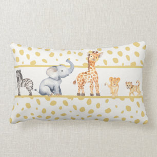 Oerwoud Safari Baby Animals Kussen