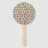  Oerwoud Safari Baby shower Handwaaier (Achterkant)