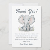 Oerwoud Safari Baby shower voor jongen Kaart (Voorkant)