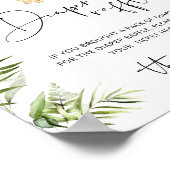 Oerwoud safari dieren diapluiraf poster (Hoek)