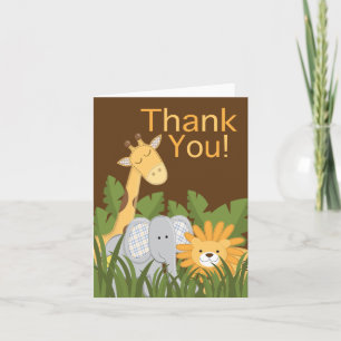 Oerwoud Safari Dierenneutraal Baby shower