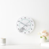 Oerwoud Safari Elephant Kinder/Nursery Wall Clock Ronde Klok (Huis)