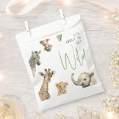 Oerwoud Safari Het staat op het punt om wild Baby Bedankzakje (Geknipt)