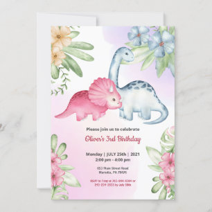 Oerwoud Safari thema Birthday Kaart